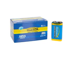Батарейка Rablex корона Super heavy duty 6F22/9V сольова (812027)