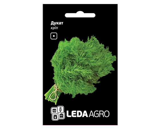 Насіння Кріп Дукат кущовий ТМ LEDAAGRO 1г large popup