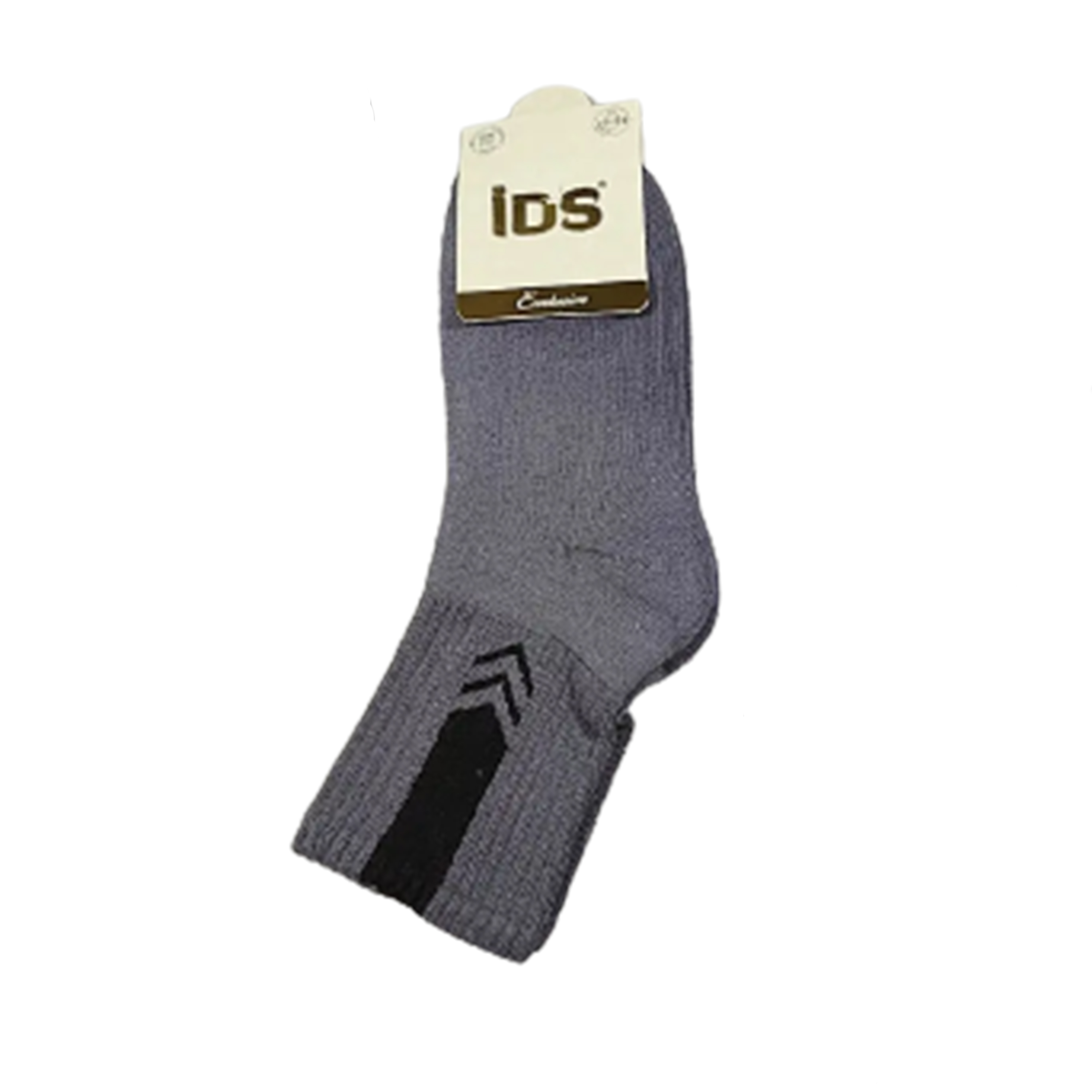 Шкарпетки TM IDS 0022139 махрові, темно-сірі, р. 5-6 років large popup