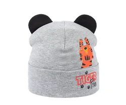 ШАПКА TM FASHION KIDS ТИГР, МЕЛАНЖ