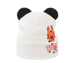 Шапка TM Fashion Kids Тигр, біла, р. 44-46 (814120)