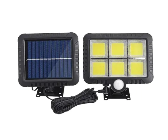 Ліхтар Split Solar Wall Lamp NF-128C вуличний, з датчиком руху на сонячній батареї (023455)