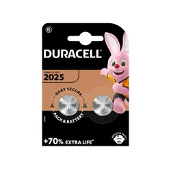 Батарейка Duracell CR2025 Lithium 3V 1шт (блістер по 2шт)