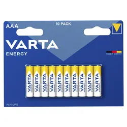Батарейка LR03 Varta Energy, 1шт (блістер по 10шт) AAA