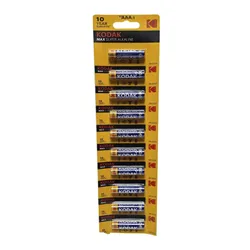 Батарейка LR03 Kodak Max, 1шт (блистер по 10шт) AAA